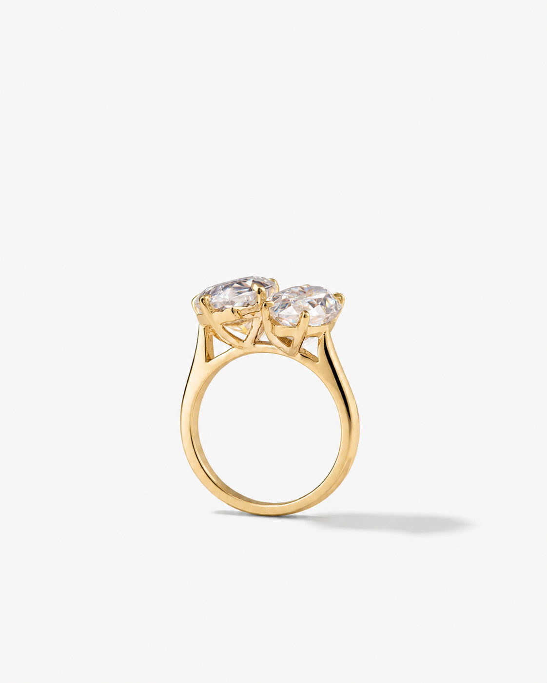 Duo Marquise & Pear Bypass Ring
